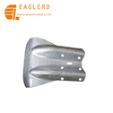 Galvanised Highway Guardrail Fish End