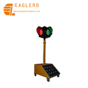 300mm 1 Layer Solar Mobile Portable Traffic Light