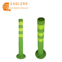 Fluorescence Green warning post lane divider