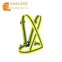 Wholesale Safety reflective Vest Fluorescent Yellow Running Vest 