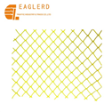 55*55mm diamond mesh yellow plastic safety fence 