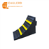 Wholesale Stop Blocks Rubber Wheel Chock with Rope Vehicles Wheel Chock